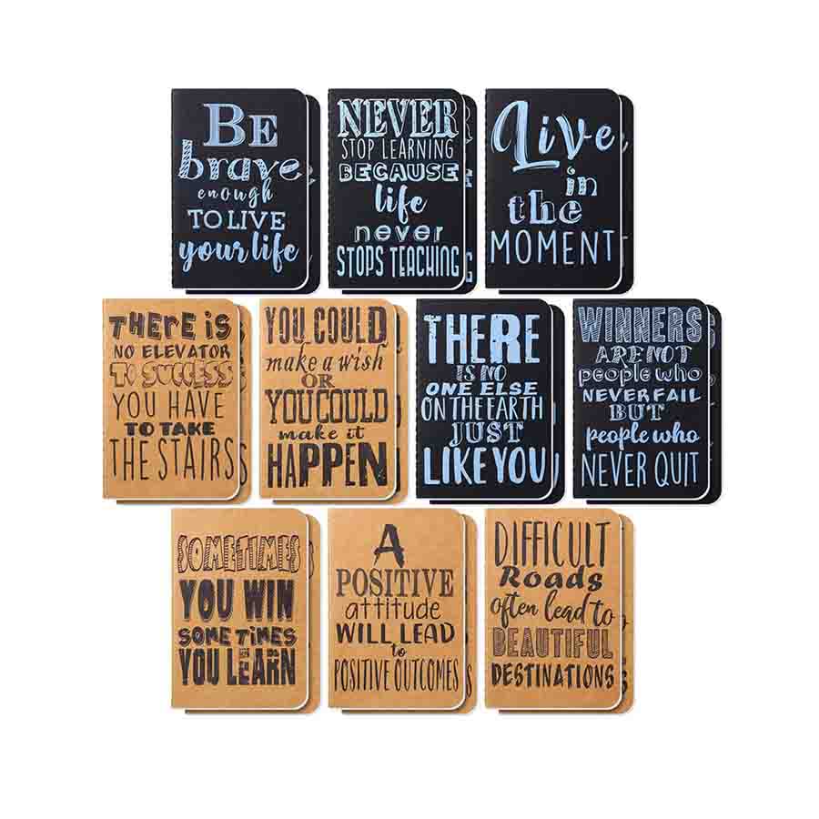 Section Sewing Kraft Paper Cover Notebook